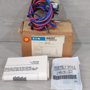 EATON/CUTLER-HAMMER AAL2LPK/JAUAL1 AL/LO &AUX.SW.SER.C TYPE J-BREAKER 1491D51G02 / New – Open box