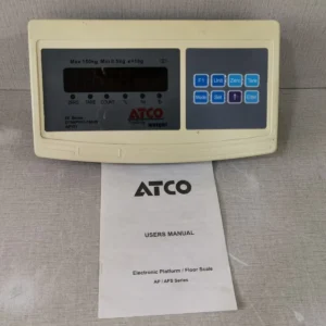 Used ATCO D15APY01-150-W Electronic Flatform Scale - Max. 150kg - Min. 0.5kg