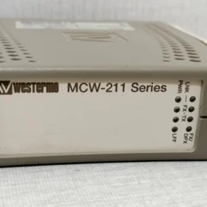 USED WESTERMO MCW-211 SM-LC15 iNDUSTRIAL ETHERNET MEDIA CONVERTER-missing cover