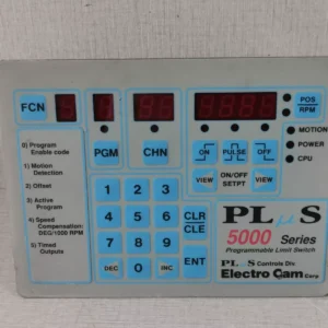 USED Electro Cam PLUS 5000 Series PS-5104-20-016 Programmable Limit Switch