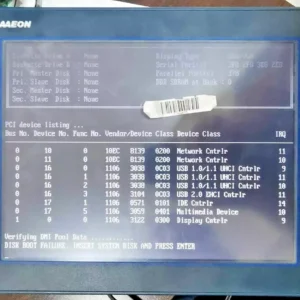 AAEON TF-AOP-8120DT-C1 LCD MONITOR -TRIED & TESTED / New – Open box