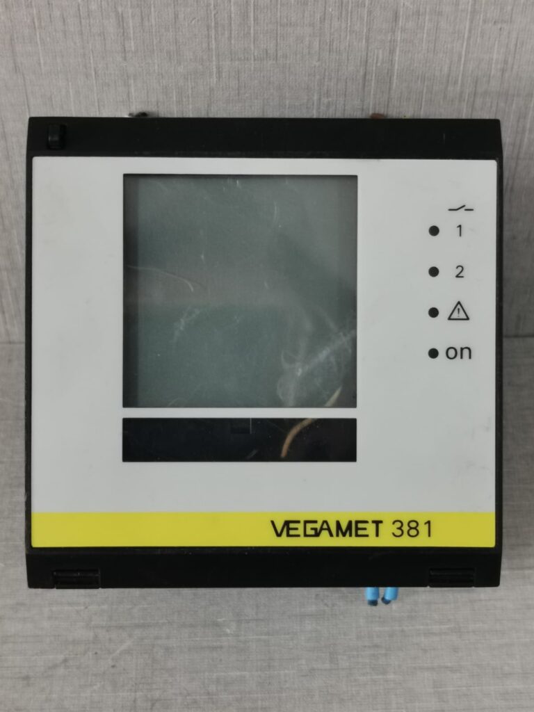 USED VEGAMET 381 MET381.XX MAX.253V-500VA 3A CONTROLLER W/O ANY ACCS ...