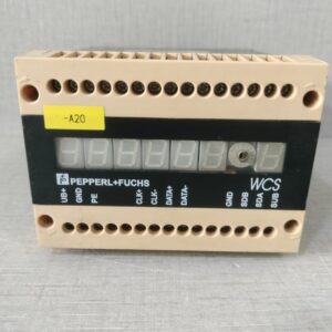 USED PEPPERL+FUCHS WCS INTERFACE MODULE 184096 WITHOUT ANY ACCESSORIES