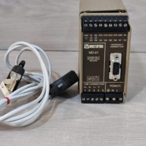 WESTERMO MD-21 3151-3101 CURRENT LOOP CONVERTER 230V 4VA - W/ BROKEN PARTS / Seller refurbished
