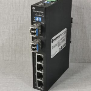 USED MERIDIAN Technologies US6GT4GX2POEH Ethernet Switch W/O ANY ACCS.