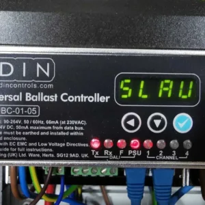 USED EDIN DIN-UBC-01-05 Universal Ballast Controller 24VDC 50mA - TRIED & TESTED