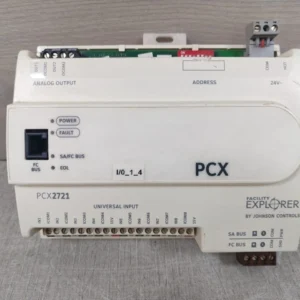 USED JOHNSON CONTROLS PCX2721 / FX-PCX2721-0 REV.L S/W VER.6.2 EXPLORER CONTROLLER