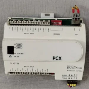 USED JOHNSON CONTROLS PCX3721 REV L S/W VER 6.2 Facility Explorer Controller