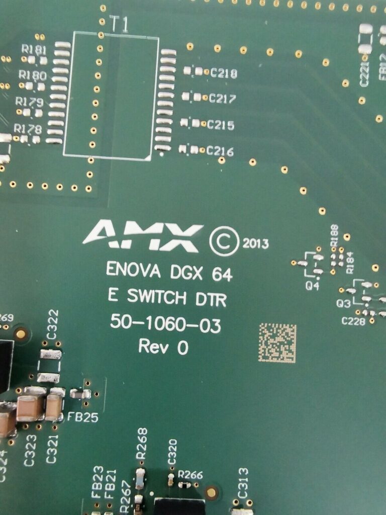 NEW AMX FG1061-164K-FX ENOVA DGX 64 E SWITCH DTR 50-1060-03 Rev 0 ...