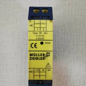 USED MULLER ZIEGLER IW-MU MODULE LOT 2Pcs
