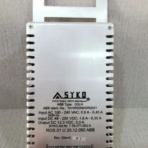USED ABB G3LH SYKO 1KHW000640R0001 MODULE REV B1 100-240VAC;0,9A-0.45A 50/60Hz