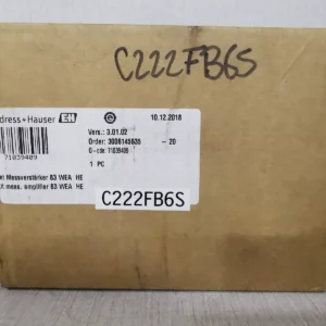 NEW ENDRESS+HAUSER C222FB6S POWER SUPPLY BOARD 71186152/ New – Open box