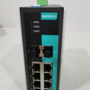 NEW MOXA EDS-G308-2SFP Ethernet Industrial Switch/ New – Open box