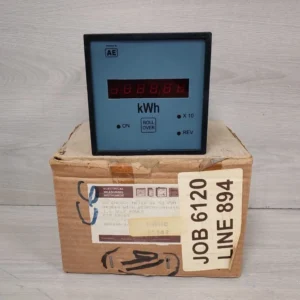 AE AUTOMATIC ELECTRIC ENERGY METER 3P-3E-4W- NEW W/ FILTHY BOX