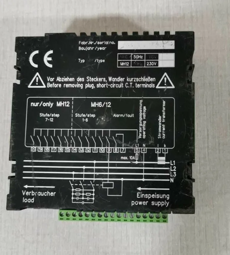 USED ViSHAY Electronic ESTAMAT MH12 Power Factor Controller - TESTED OK - Image 2