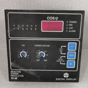 USED COS REACTIVE POWER REGULATOR S5-6D W/O ANY ACCS.