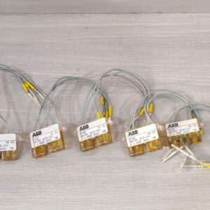 LOT 5 PCS ABB RTXE 18 02 / RK 741 213-CV 2X 680 OHM 1W - NEW WITHOUT BOX