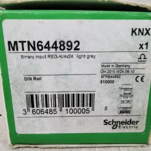 NEW Schneider Electric MTN644892 Binary Input REG-K/4X24 light grey