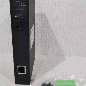 MERIDIAN MC2GT1GX1SFP-M /MC2FT1FX1SFP-M Hardened 2 Port Media Converter PORT / New – Open box