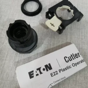 LOT 5PCS EATON- CUTLER HAMMER E22PB3 25MM NON-ILLUMINATING FLUSH PUSH BUTTON/ New – Open box