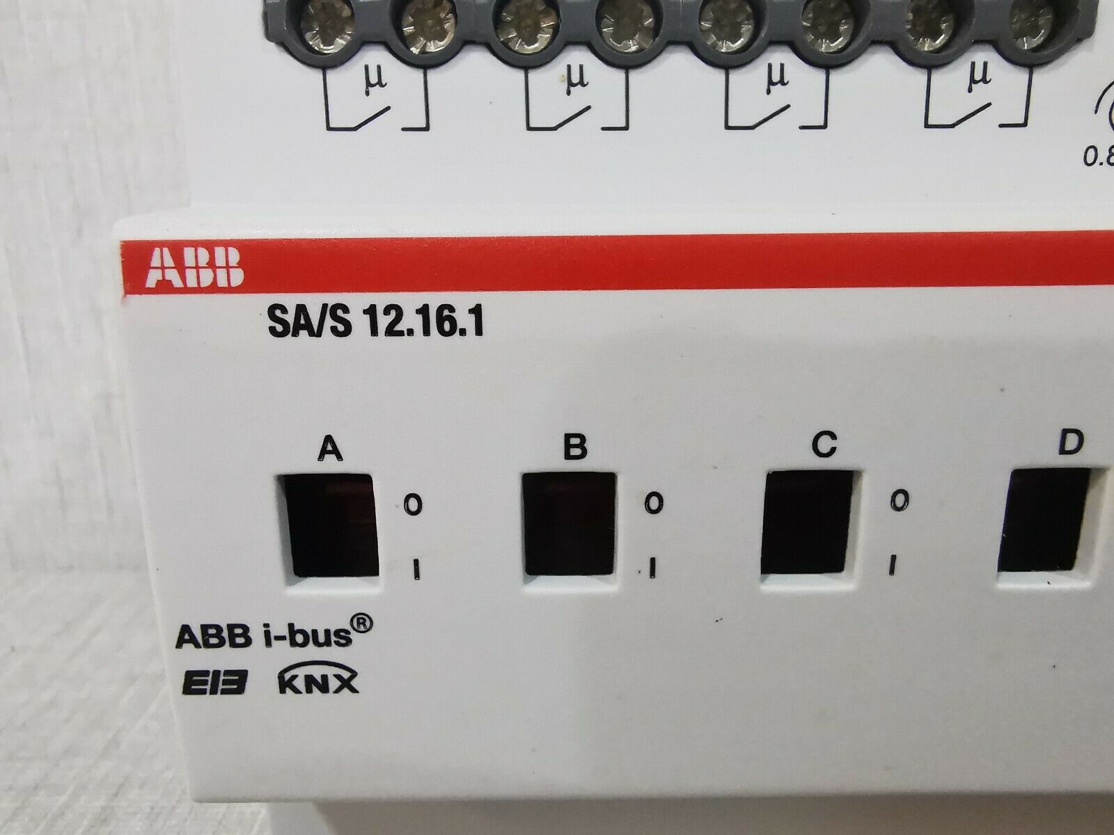 ABB SA/S 12.16.2.1 KNX EIB Schaltaktor  12fach 16A EIB KNX NEU OVP MIT SIEGEL!! 