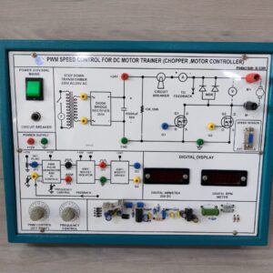 USED PWM SPEED CONTROL FOR DC MOTOR TRAINER AL-E209 230V.50Hz - W/O ANY ACCS.