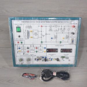 PWM SPEED CONTROL FOR DC MOTOR TRAINER AL-E209- WITH FILTHY BOX / New – Open box