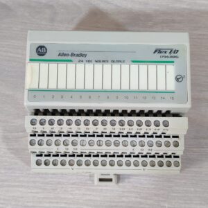 USED ALLEN-BRADLEY 1794-OB16 & 1794-TB2 SER.A FLEX I/O 24 VDC SOURCE OUTPUT MODULE