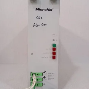 USED WOODWARD 5501-467 REV. C MICRONET SIMPLEX POWER SUPPLY 220 VOLT