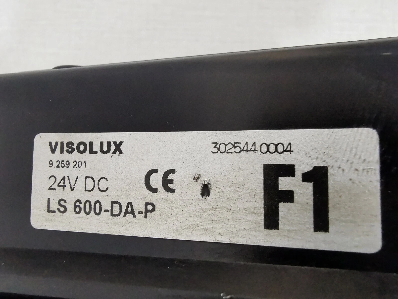 USED VISOLUX LS 600-DA-P DC 24V DC Light Sensor WITHOUT BACK COVER - Image 2