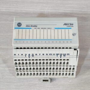USED ALLEN-BRADLEY 1794-IV16 & 1794-TB3S SER.A 24VDC SOURCE INPUT MODULE- W/O ACCS.