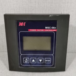 USED MH MSC-06n POWER FACTOR CONTROLLER