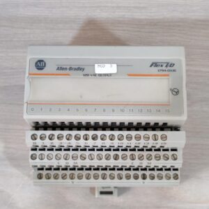 USED ALLEN-BRADLEY 1794-OA16 & 1794-TB3 SER.A FLEX I/O 120 VAC OUTPUT MODULE