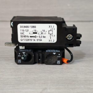 USED SIEMENS 3VL9400-1SR00 CIRCUIT BREAKER 110-127VAC