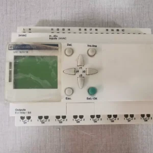 Telemecanique SR1 B201B V1.7SMART RELAY W/ CLOCK MODULE PROGRAMMABLE RELAY 24VAC / Seller Refurbished