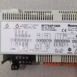 Used Honeywell W7754P1000 Compact Controller - W/O ANY ACCS.