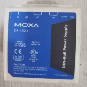 USED MOXA DR-4524 DIN-Rail Power Supply