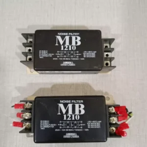 USED LAMBDA MB 1210 NOISE FILTER LOT 2PCS