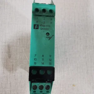 USED PEPPERL+FUCHS KFA6-STR-124.500 P/N: 46544 Power Supply- STAIN ON THE CASE