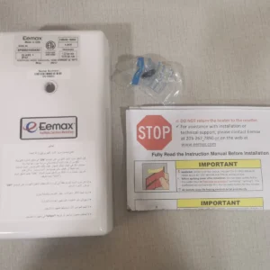 Eemax SP005240SASO 240VAC/60HZ ELECTRIC TANKLESS WATER HEATER / New – Open box