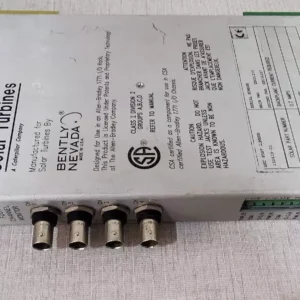 USED Bently Nevada 132419-01 4Channel Monitor Solar Turbines 190662-28 W/O ANY ACCS.