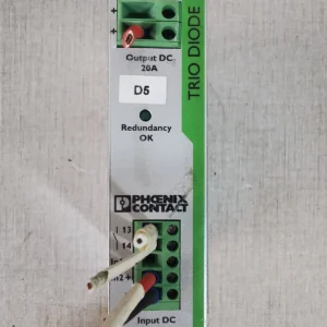 USED PHOENIX CONTACT TRIO-DIODE/12-24DC/2x10/1x20 Series Redundancy Module