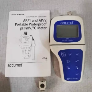 ACCUMENT AP71 pH/mV/C Meter Portable Waterproof with Fhilty Box / New – Open box