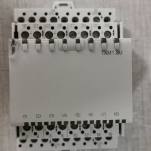 USED LOT 2 PCS. SIEMENS TXM1.8U I/O Interface Module -W/O FRONT COVER & ACCS.