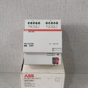ABB JA/S 2.230.1 GH Q631 0071 R0111 230VAC SHUTTER ACTUATOR/ New – Open box