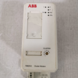 USED ABB TB820V2 Cluster Modem 3BSE013208R1 PR:D “Damaged frame as shown in the pictures”