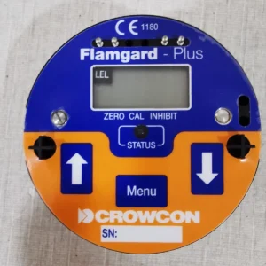 NEW CROWCON Flamgard-Plus Detector Display METHAN 0-100% LEL