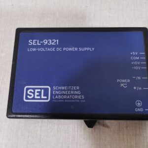 USED SEL-9321 LOW-VOLTAGE DC POWER SUPPLY 932160X 125/250V 120/230V 50/60Hz