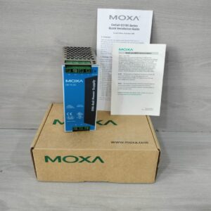 MOXA DR-75-24 DIN-RAIL POWER SUPPLY 100-240VAC - NEW W/O ORIGINAL BOX / New – Open box