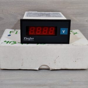 Ziegler DPM 48/96B DIGITAL PANEL METER 24VDC- WITH FILTHY BOX / New – Open box